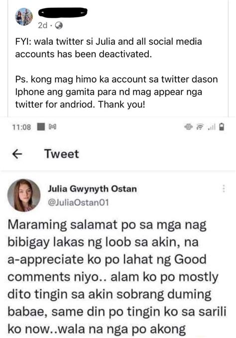 gwyneth ostan scandal|Relatives of Julia Gwynyth Ostan Denounce Fake Statements .